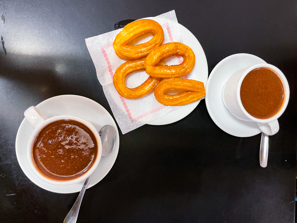 mangiare churros a Barcellona