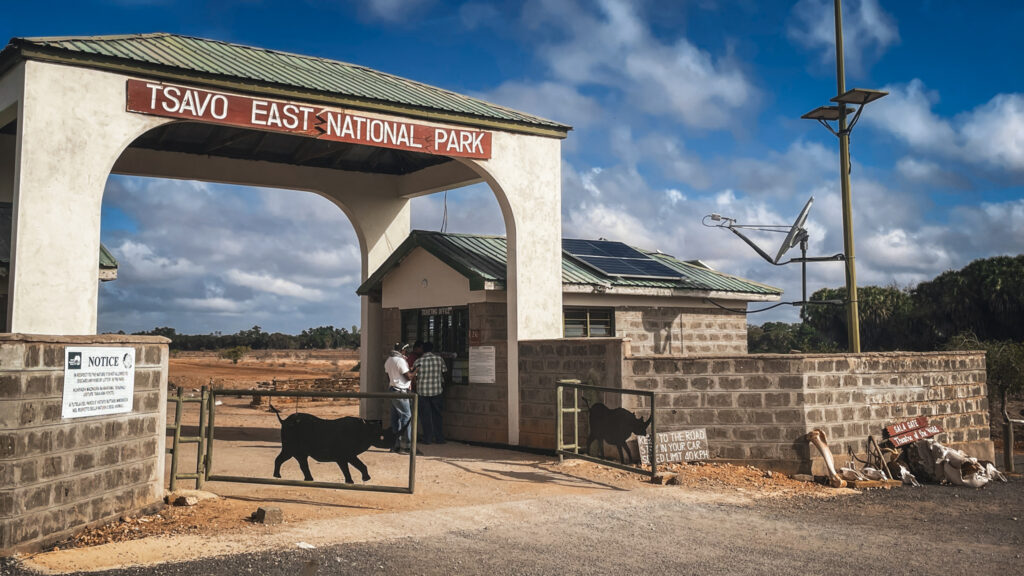 Safari in Kenya Tsavo National Park