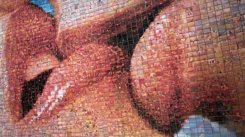 Il mural del beso, Barcellona